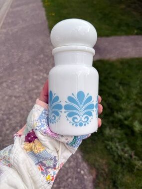 Vintage 60s Belgium Apothecary Jar